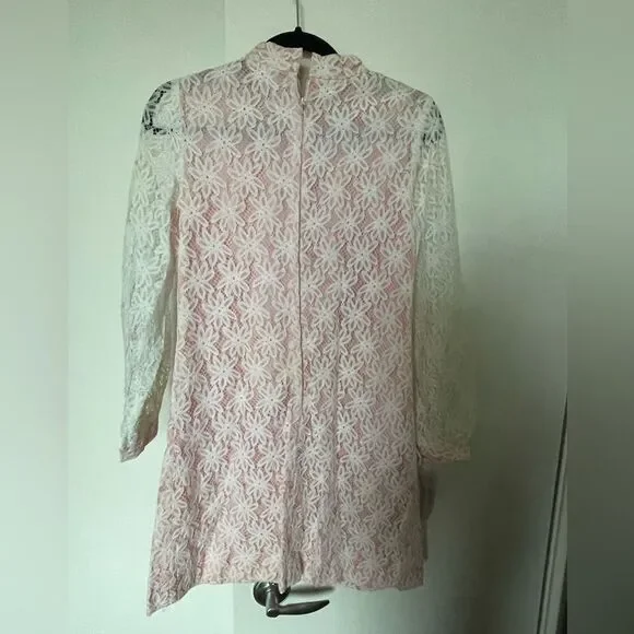 Vintage white dress lace - Picture 4 of 16